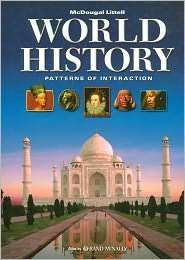 McDougal Littell World History Patterns of Interaction Student 