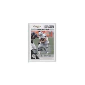    2011 Score Signatures #216   Tyvon Branch Sports Collectibles