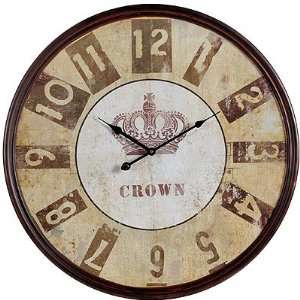  D23.5 Antiqued Large Clock Crown