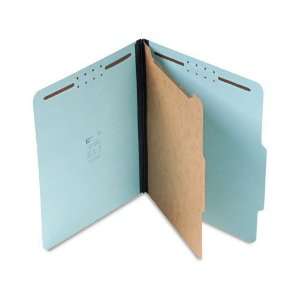 As 1 Box   Four section classification folders with 2 capacity metal 