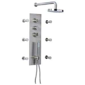 Techno M3 Complete Shower System with Optional Valve Finish Polished 