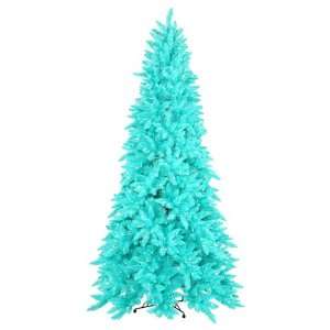  3 ft. PVC Christmas Tree   Turquoise   Ashley Spruce   100 