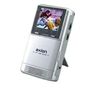    Axion 2.5 Rechargeable Hand held Tft LCD Color Tv Electronics
