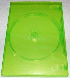 XBox 360 GREEN Empty DVD Game Boxes Case ★NEW★  