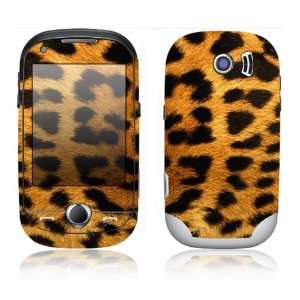  Samsung Corby Pro Decal Skin Sticker   Cheetah Skin 