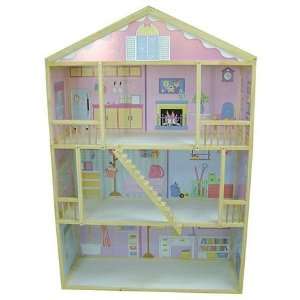  Maxim Large Wooden Doll House Toys & Games