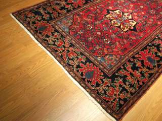   Antique Persian Qarabagh bakhtiary Wool Area Rug  Great Condition