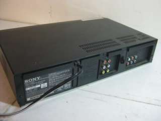 U15) Sony DVD Player Video Cassette Recorder Combo SLV D380P  