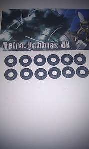 12 x 17mm DINKY REPRODUCTION SMOOTH TYRES  