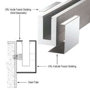 CRL Polished Stainless 120 Outside Fascia Cladding for B5S Series 