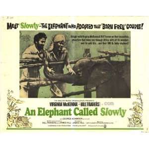  An Elephant Called Slowly   Movie Poster   11 x 17