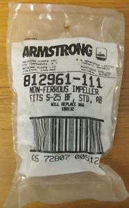 Armstrong 812961 111 Non Ferrous Impeller  