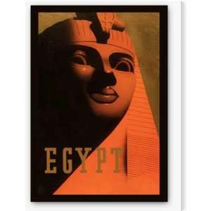  The Great Sphinx of Giza, Egypt Travel Poster AZV00073 