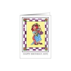 Drag Queen Birthday Card for Son Card