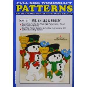    Mr. Chills & Frosty Woodcraft Pattern Patio, Lawn & Garden