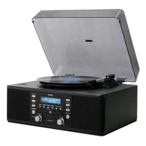  TEAC LPR400 Turntable CD Recorder and Radio (Black 