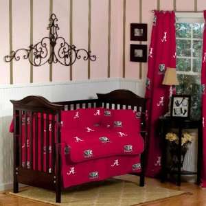  Alabama Crimson Tide Baby Crib Set   4 Pc Baby