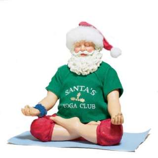  Kurt Adler Fabriche Yoga Santa