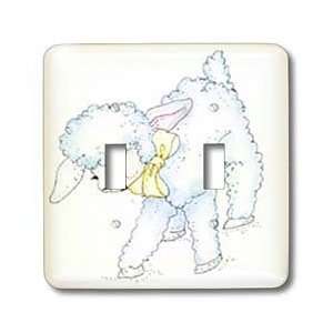  Florene Childrens Art   Baby Lamb   Light Switch Covers 
