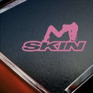  SKIN INDUSTRIES Pink Decal Car Truck Bumper Window Pink 