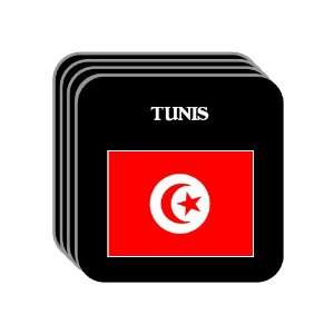 Tunisia   TUNIS Set of 4 Mini Mousepad Coasters
