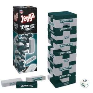  Philadelphia Eagles Jenga Toys & Games