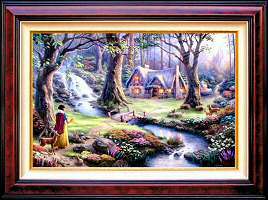 Thomas Kinkade Art Disney Snow White Classic Canvas  