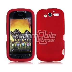    RED SOFT SILICONE SKIN CASE for TMOBILE MYTOUCH 4G 