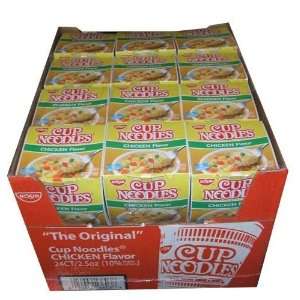Nissin the Original Cup Noodles Chicken Flavor Noodle Bowls Twenty 