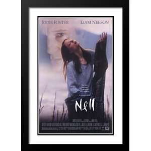  Nell 20x26 Framed and Double Matted Movie Poster   Style A 