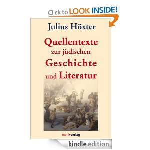   Edition) Julius Höxter, Michael Tilly  Kindle Store