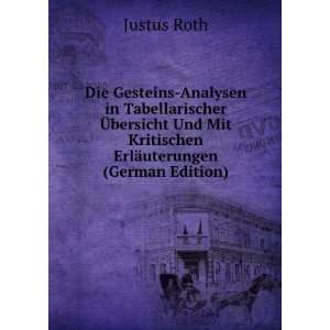   ErlÃ¤uterungen (German Edition) (9785877824720) Justus Roth Books