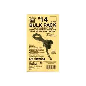  Kadee 14 #148 Bulk Pack Whisker Metal Coupler (25 pair 
