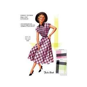 Timely Tucked Gingham 20x30 poster 