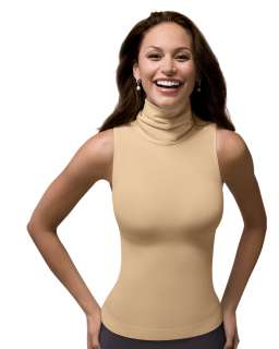 SPANX Shapewear On Top and In Control Chic Sleeveless Turtleneck Shirt