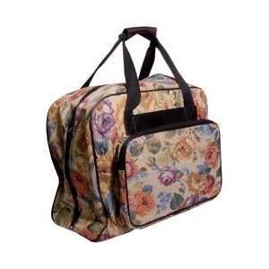    Hemline Cream Floral Sewing Machine Tote Bag Arts, Crafts & Sewing