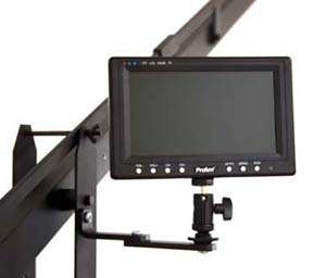 ProAm 7 inch On Camera LCD Video Monitor Kit with Rechargeable 