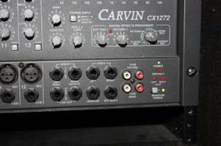 Carvin CX1272 12 Channel Mixer with Case  