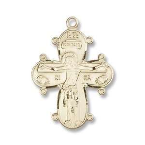   Christine Cross Catholic Medal Pendant Religious Sacrament Christian