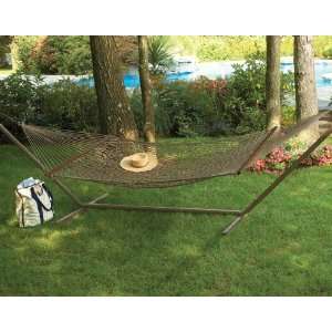  Rope Hammock and 13 Stand Combo   Brown 