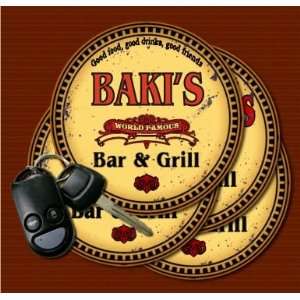  BAKIS Family Name Bar & Grill Coasters