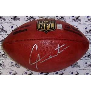 Cam Newton Autographed Ball   Autographed Footballs  