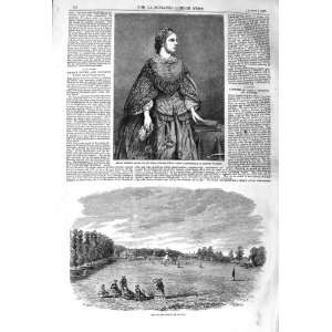  1857 VICTORIA BALFE ITALIAN OPERA CRICKET ENVILLE SPORT 