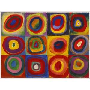  Ravensburger Kandinsky, Color Study of Squares and Circles 
