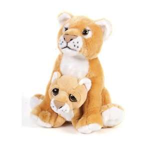  10.5 Lioness With Baby Plush Stuffed Animal Toy Toys 