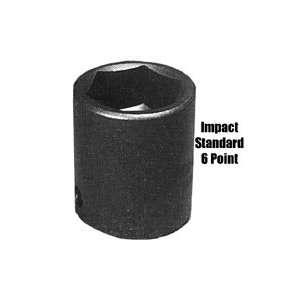  3/8in. Drive Standard 6 Point Impact Socket 1/2in.