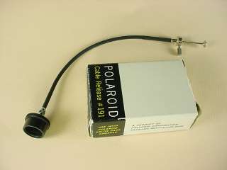 POLAROID CABLE RELEASE FOR 180 & 195 CAMERA 76783016996  