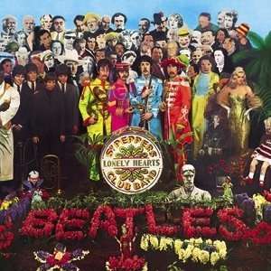   . Peppers Lonely Hearts Club Band Album Cover Button 