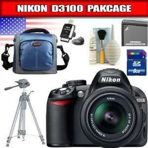  Nikon D3100 14.2MP Digital SLR Camera with 18 55mm f/3.5 5 