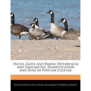 Ducks, Geese and Swans Differences and Similarities, Domestication 